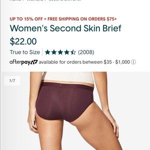 Tommy John Second Skin NWT